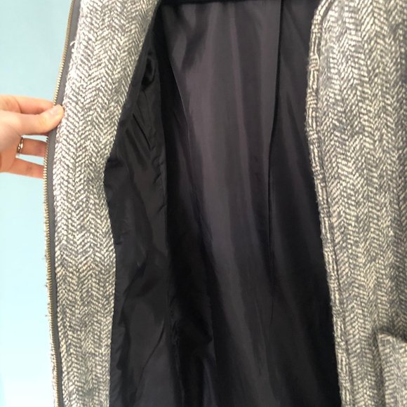 H&M Chevron Coat - Picture 5 of 8